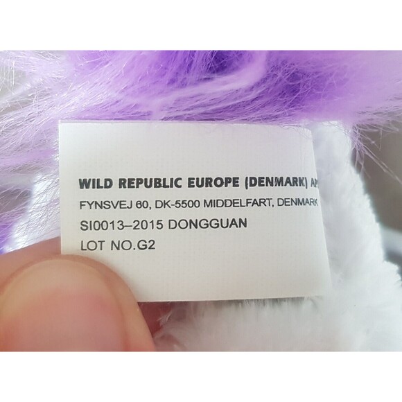 Wild Republic Unicorn Plush Mini  Sweet Sassy Stuffed Animal Toy Glitter Eyes 5" - Picture 12 of 15